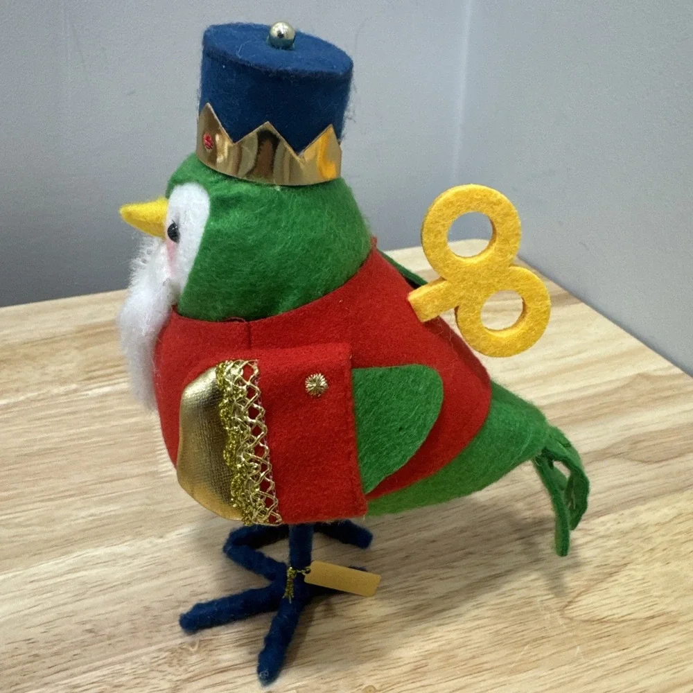Target Feathery Friends Mikkel Christmas Bird‎ 2020 Toy Soldier Holiday Decor